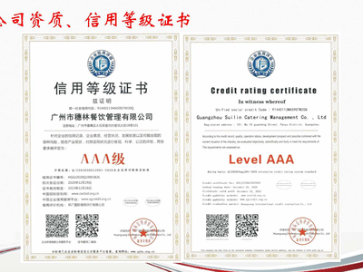 信用等级证书